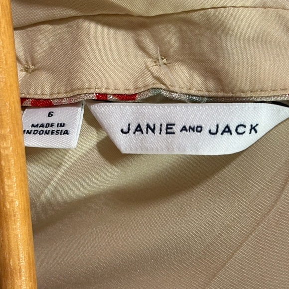 Janie and Jack Girls Metallic Gold Floral Dress Lunar New Year Dress Size 6 EUC - Picture 7 of 10